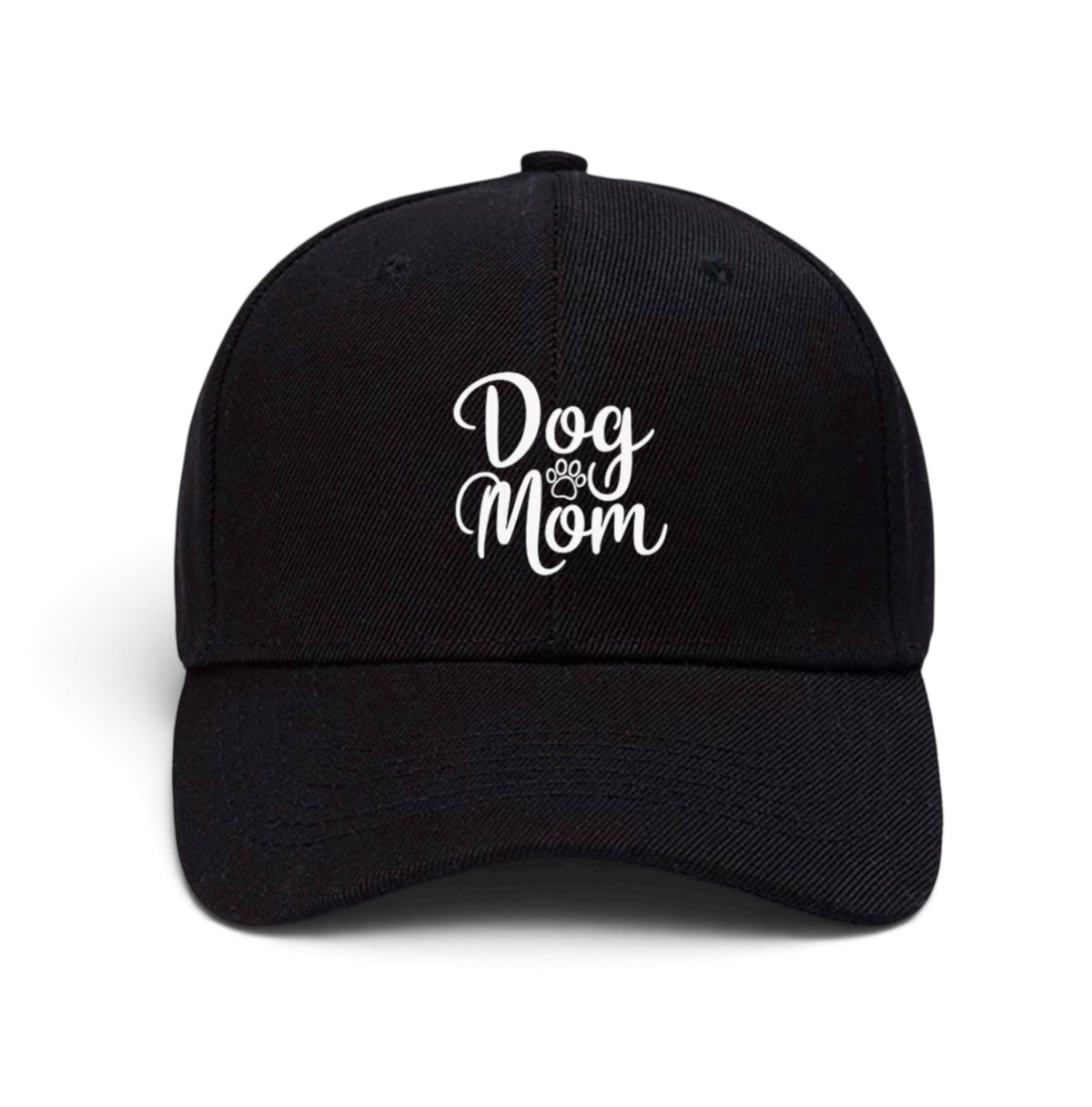 Dog Mom Adjustable Baseball Cap