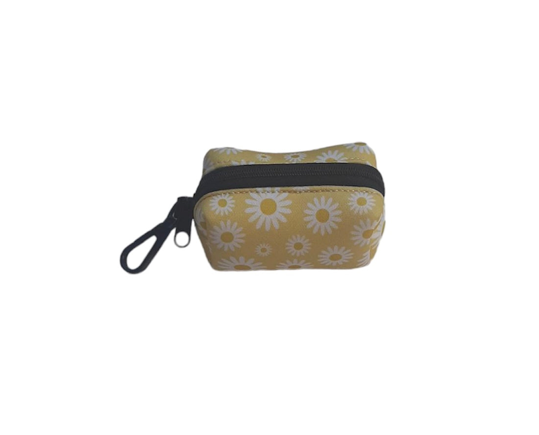 Lemon Daisy Poop Bag Holder