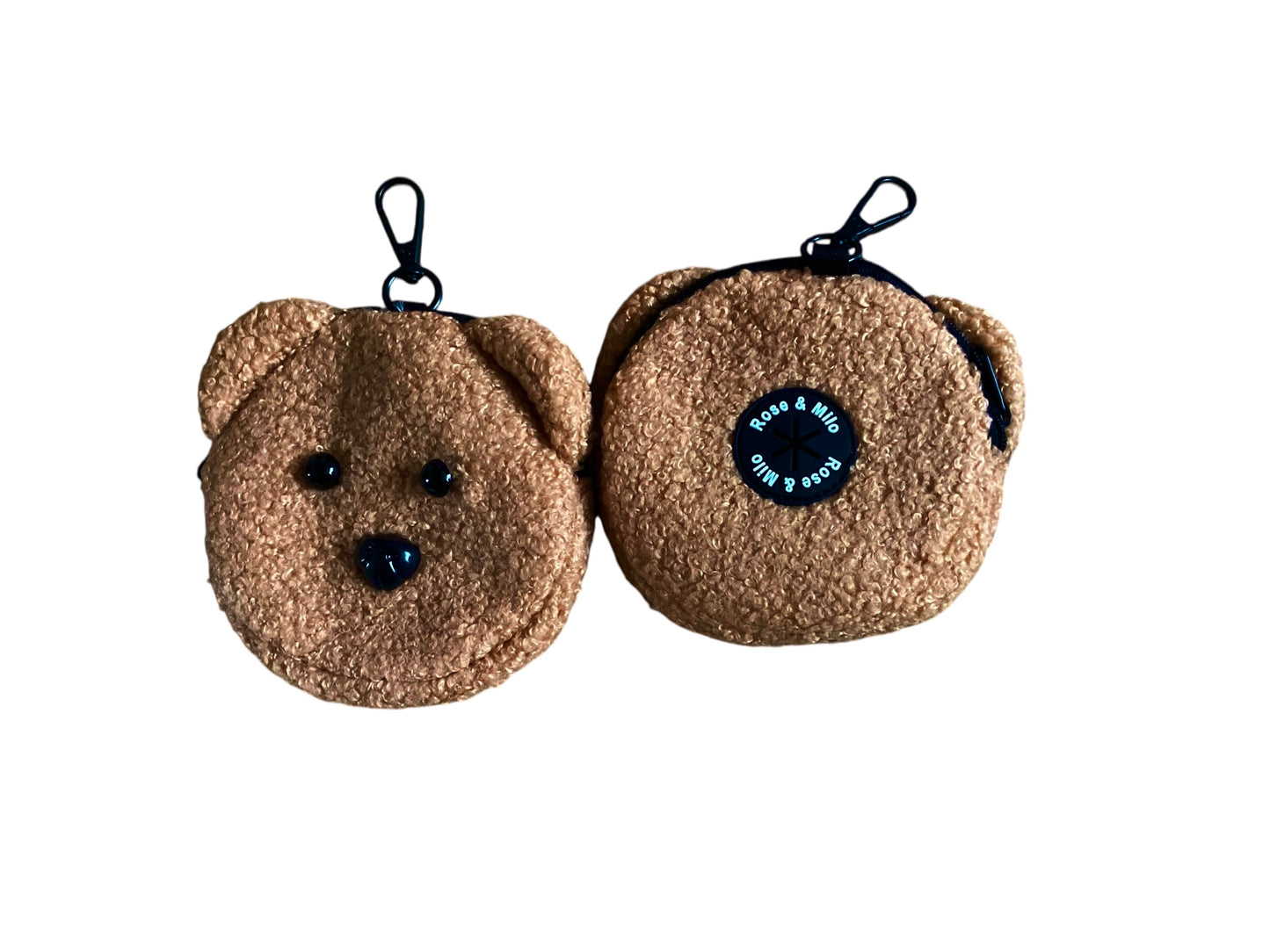 Teddy Bear Borg Poop/Treat Bag Holder