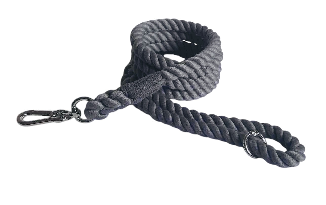 Rope Lead Grey 5ft
