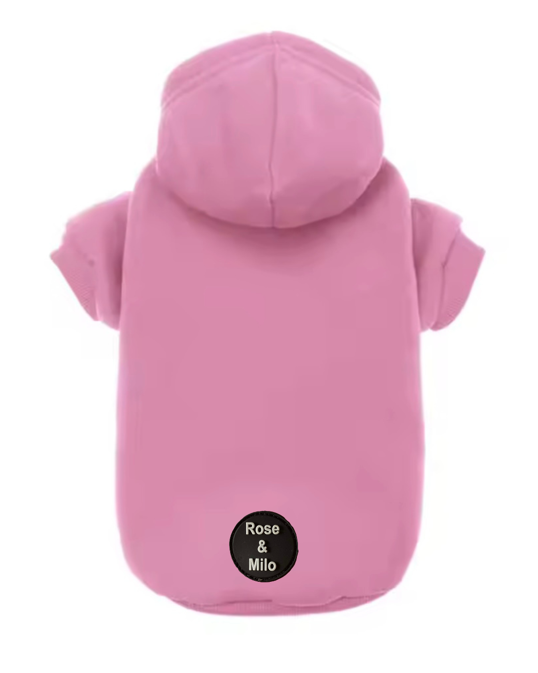 Cute Dog Hoodies Pink