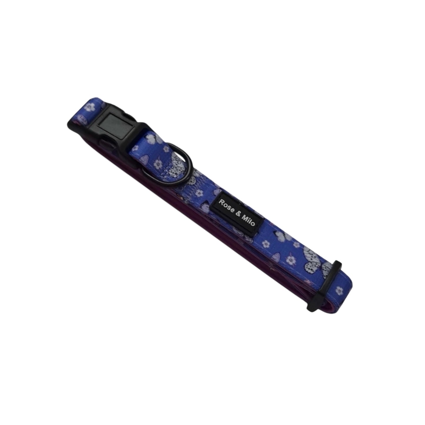 Collar Purple Butterfly