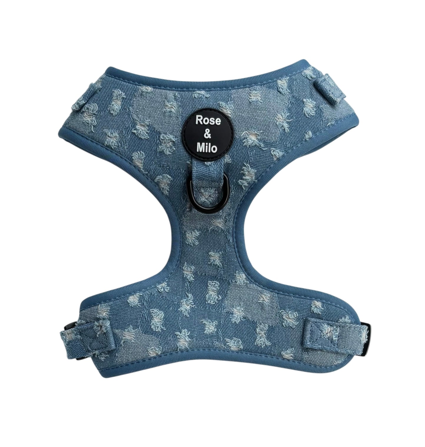 Doggy Denim Adjustable Dog Harness