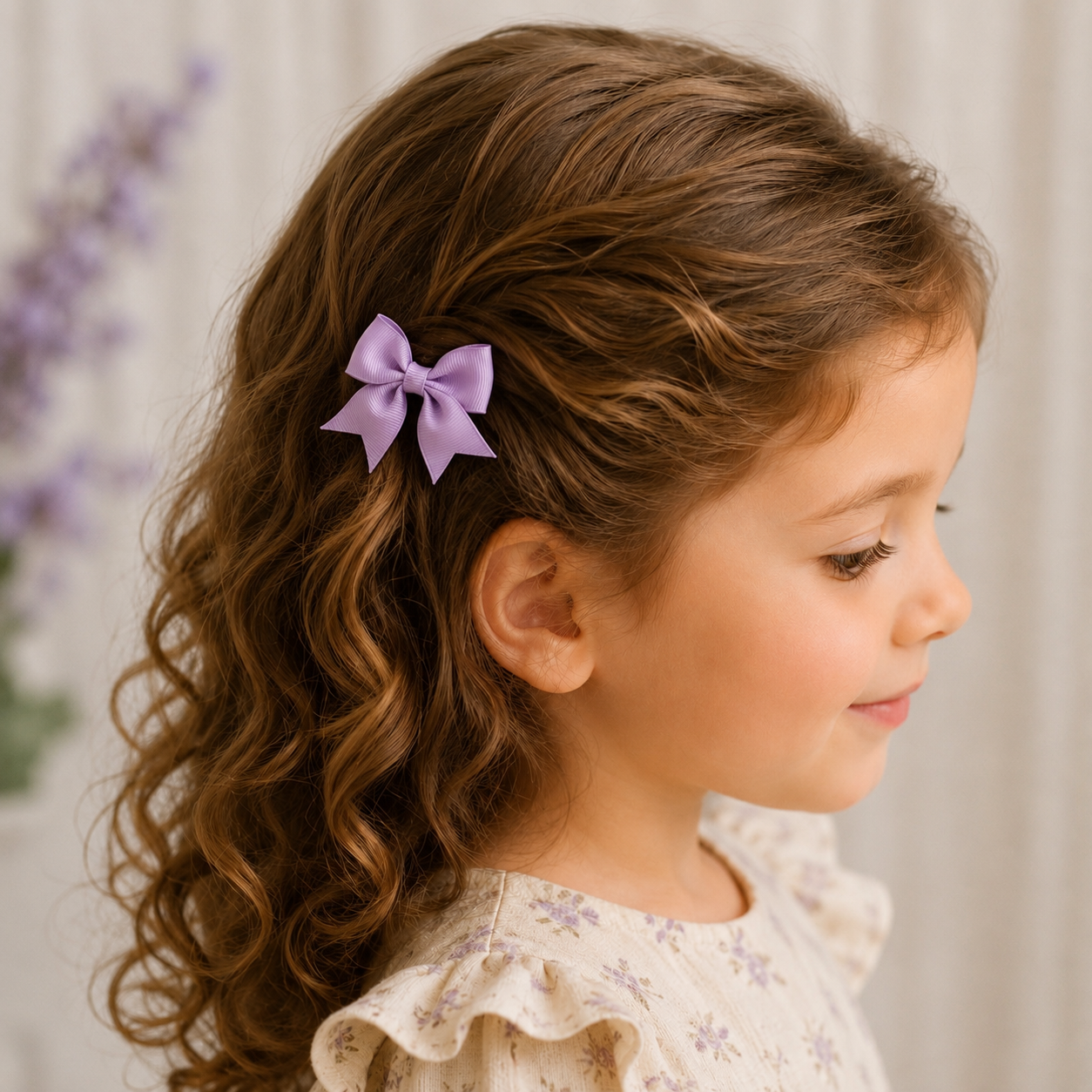 Set of 6 Pretty Girls Hair Clips