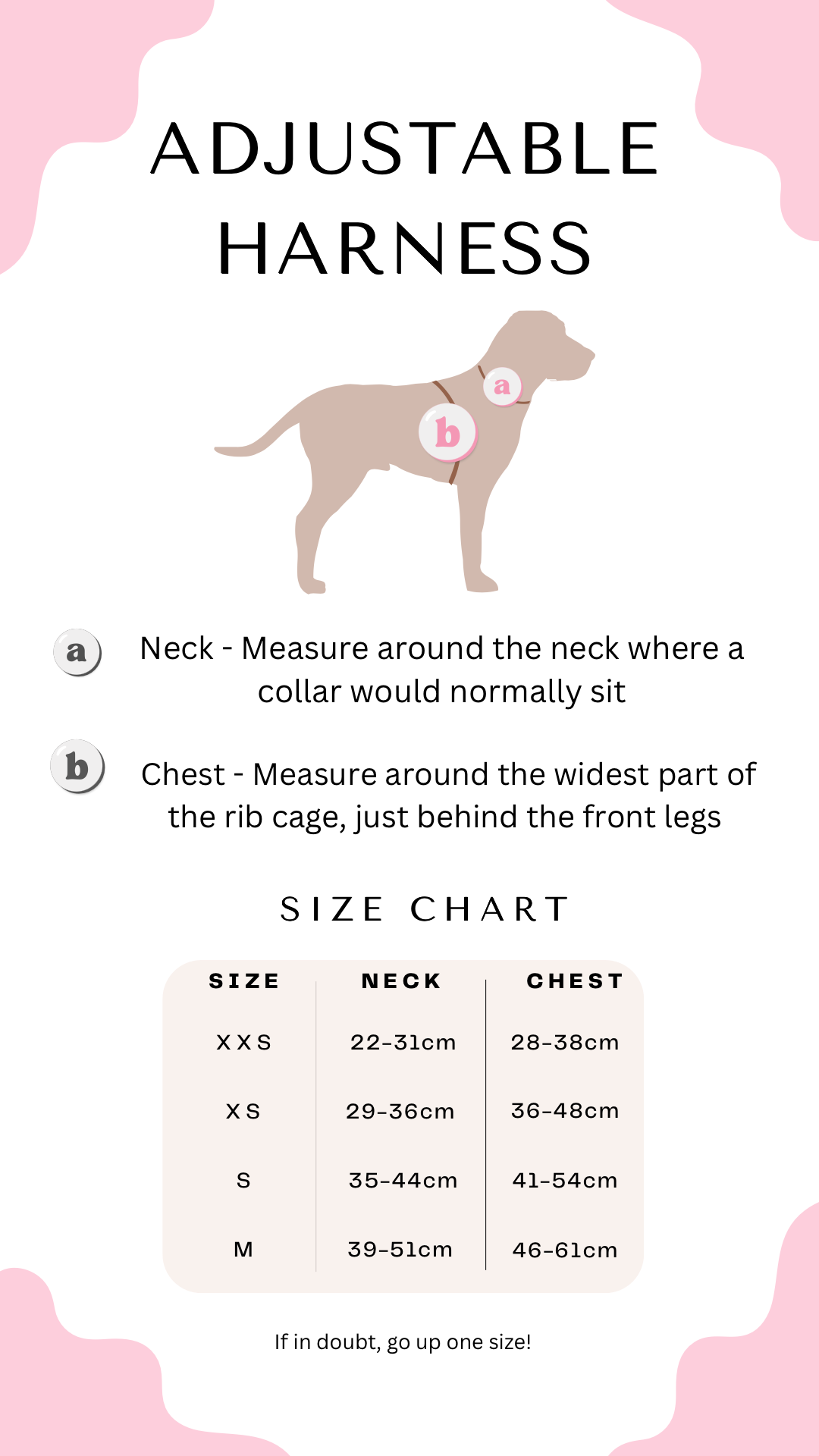 Red Gingham Adjustable Harness