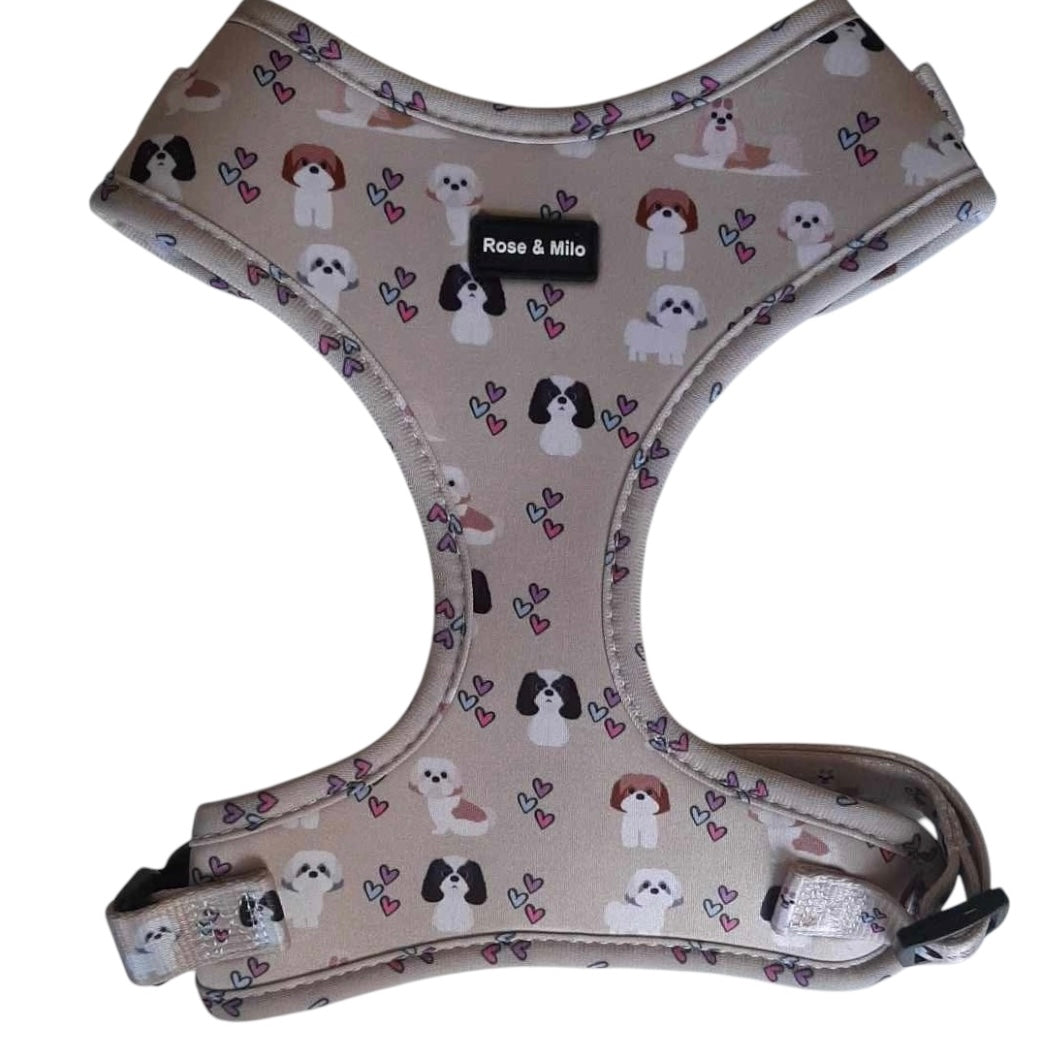 Harness Adjustable I Shih Tzu Not XXSmall