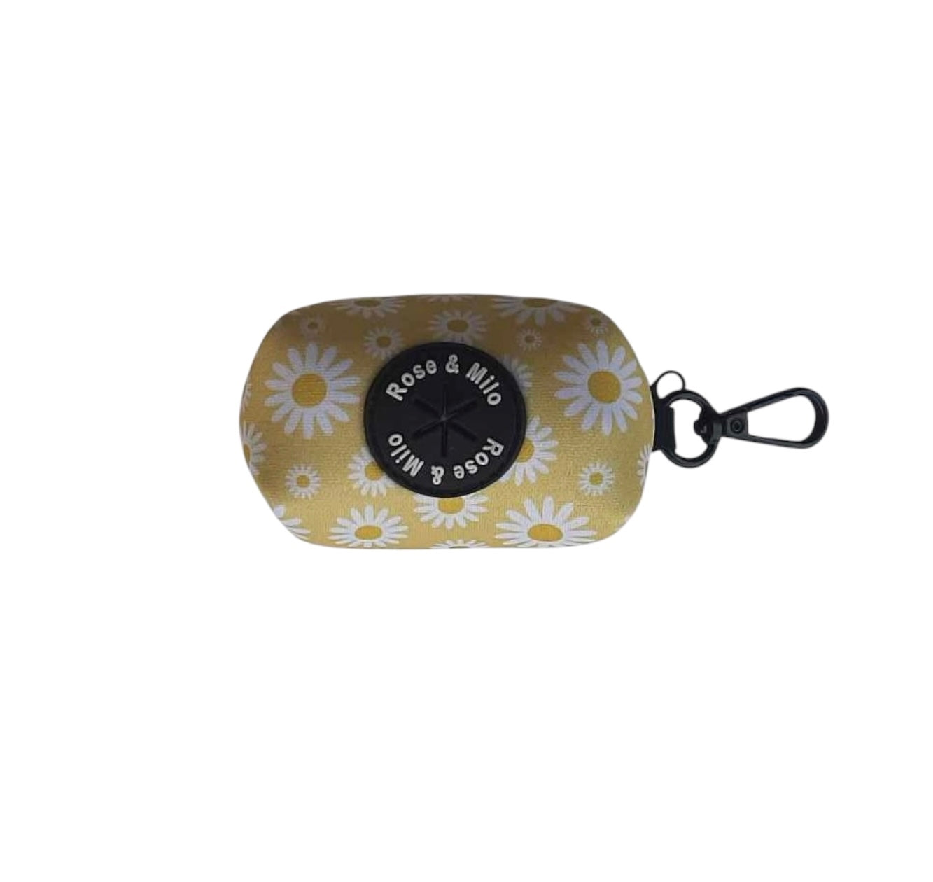 Lemon Daisy Poop Bag Holder