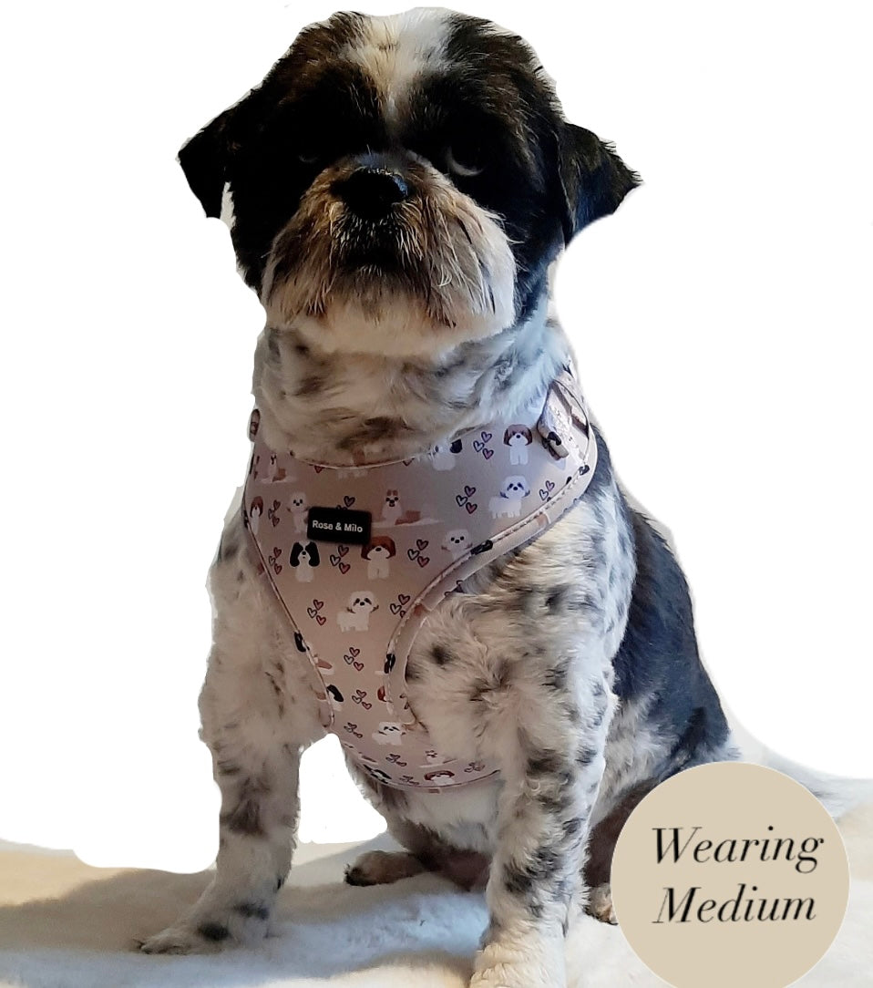 Harness Adjustable I Shih Tzu Not XXSmall