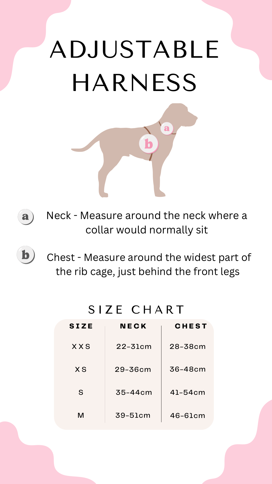 Harness Adjustable I Shih Tzu Not XXSmall