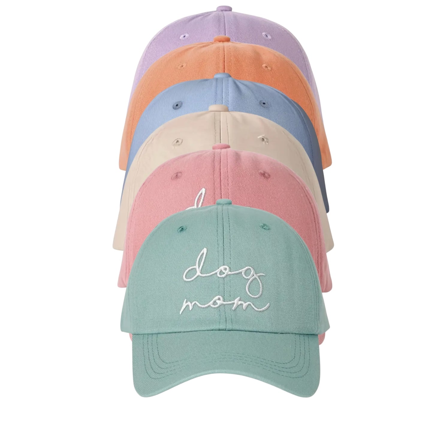 Dog Mom Adjustable Baseball Cap