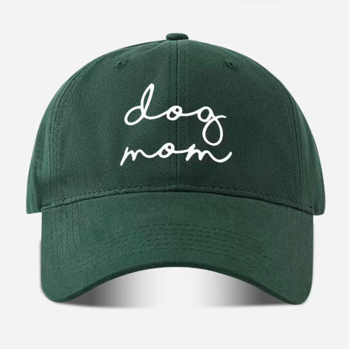 Dog Mom Adjustable Baseball Cap
