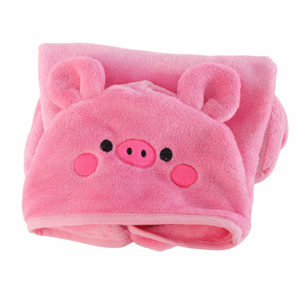 Cute Pink Piggy Dog Robe