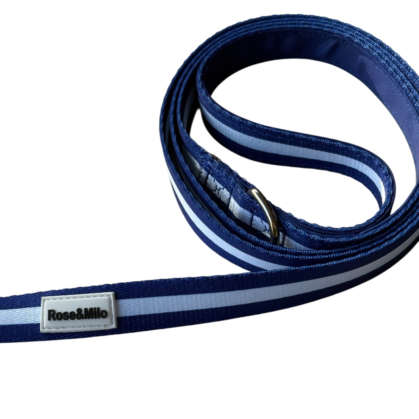Blue Stripe Dog Lead 5ft