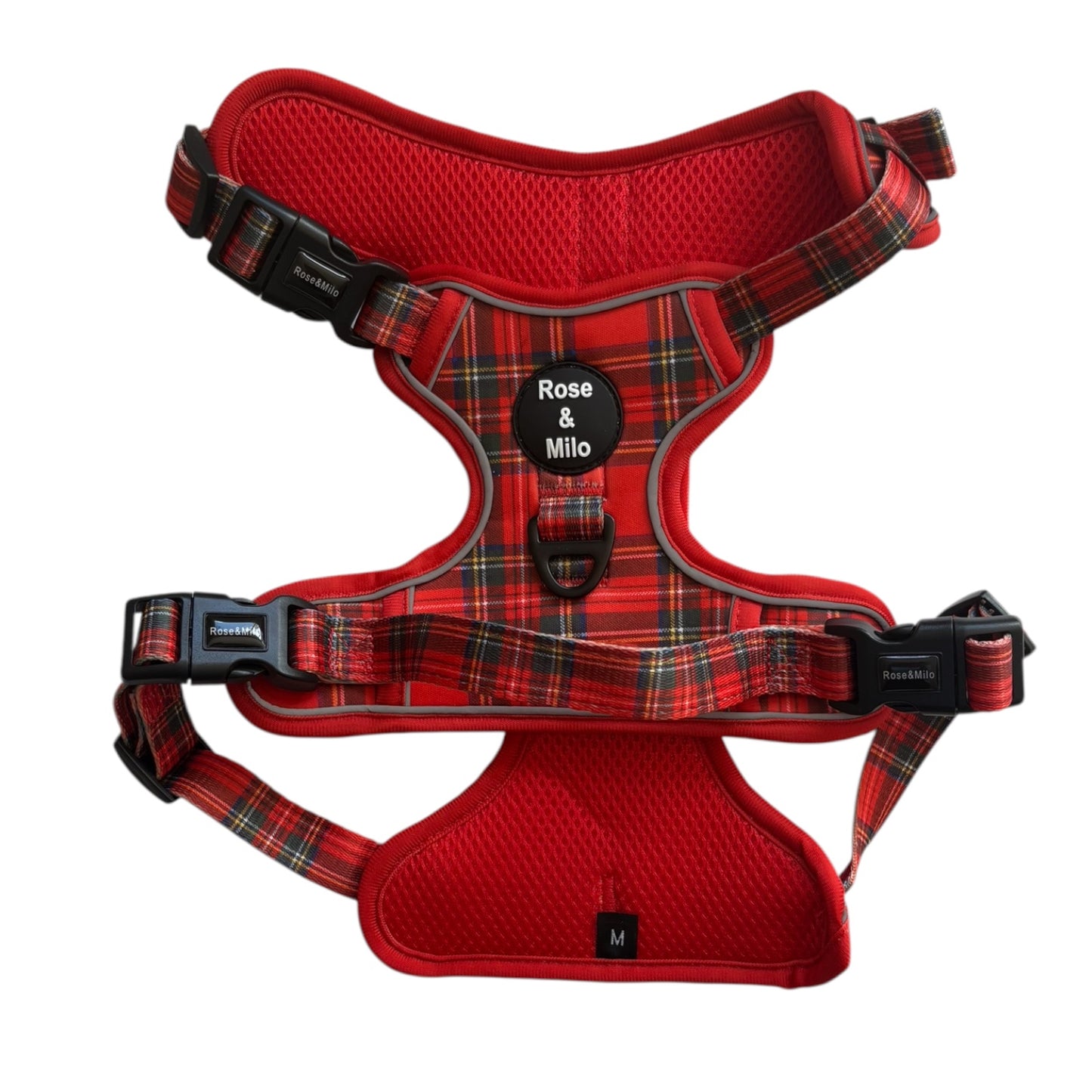 Red Tartan Walk & Go Harness