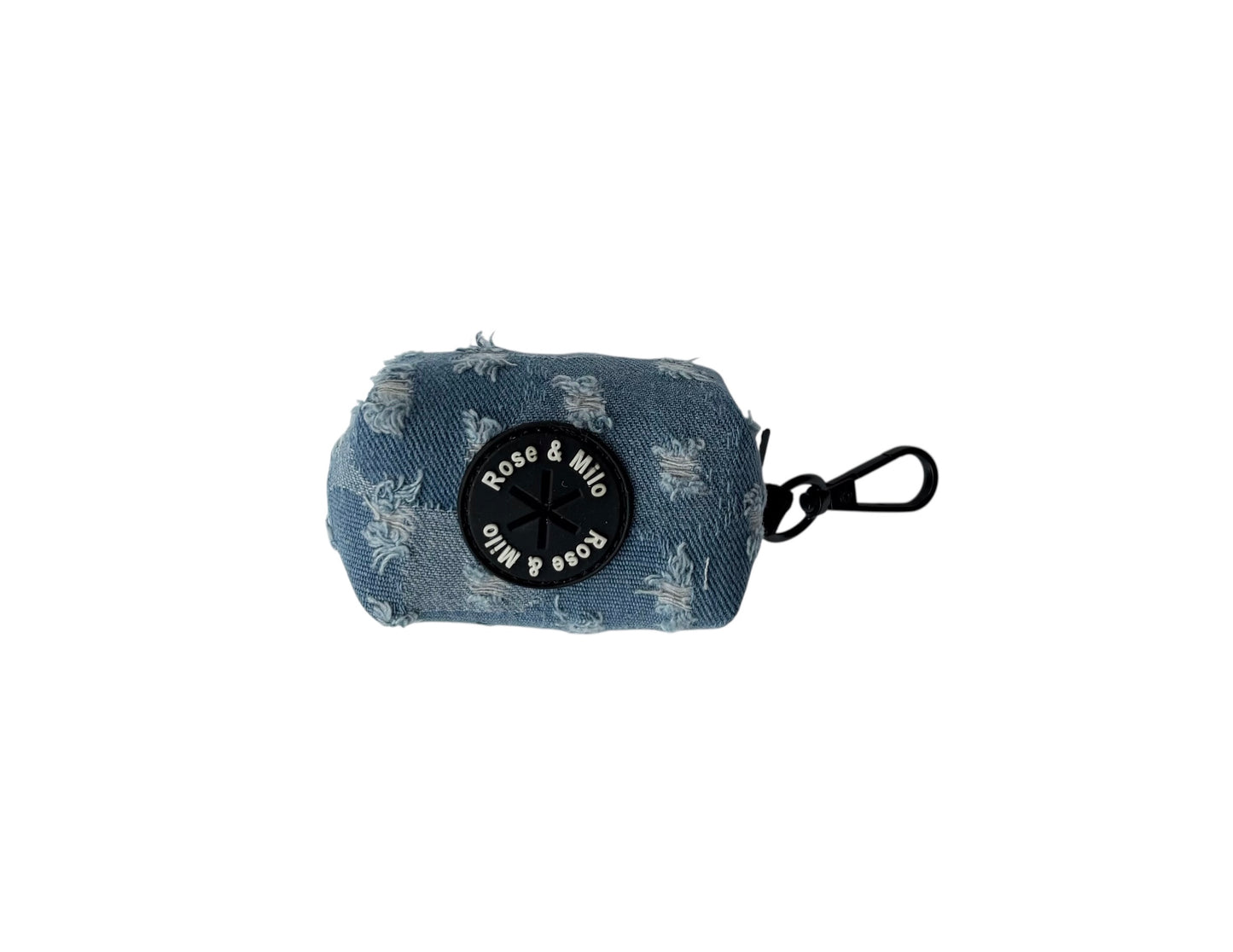 Doggy Denim Poop Bag Holder