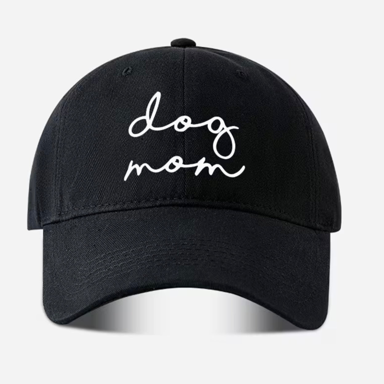 Dog Mom Adjustable Baseball Cap