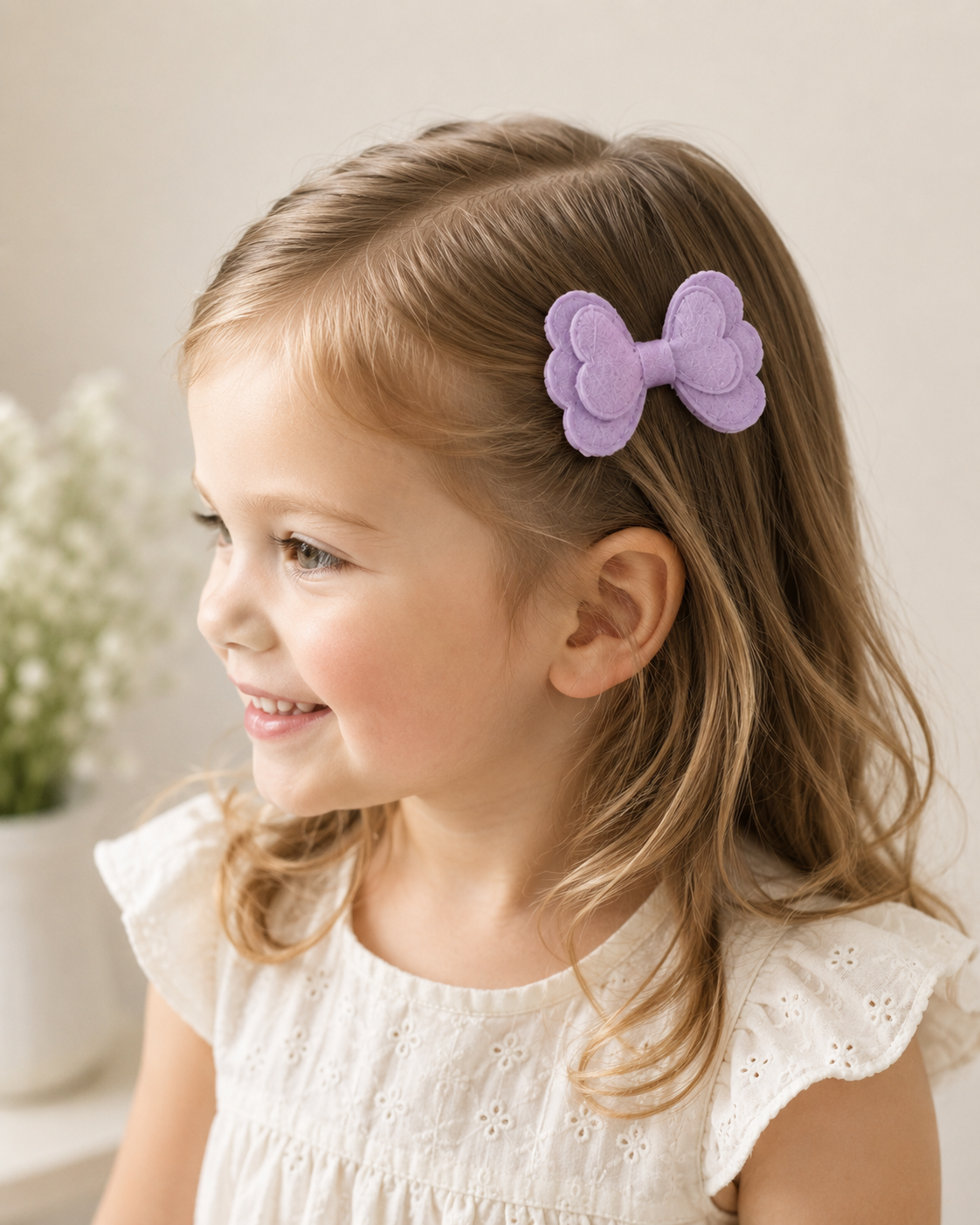 Set of 5 Pretty Girls Hair Clips