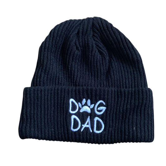 Dog Dad Hat Black
