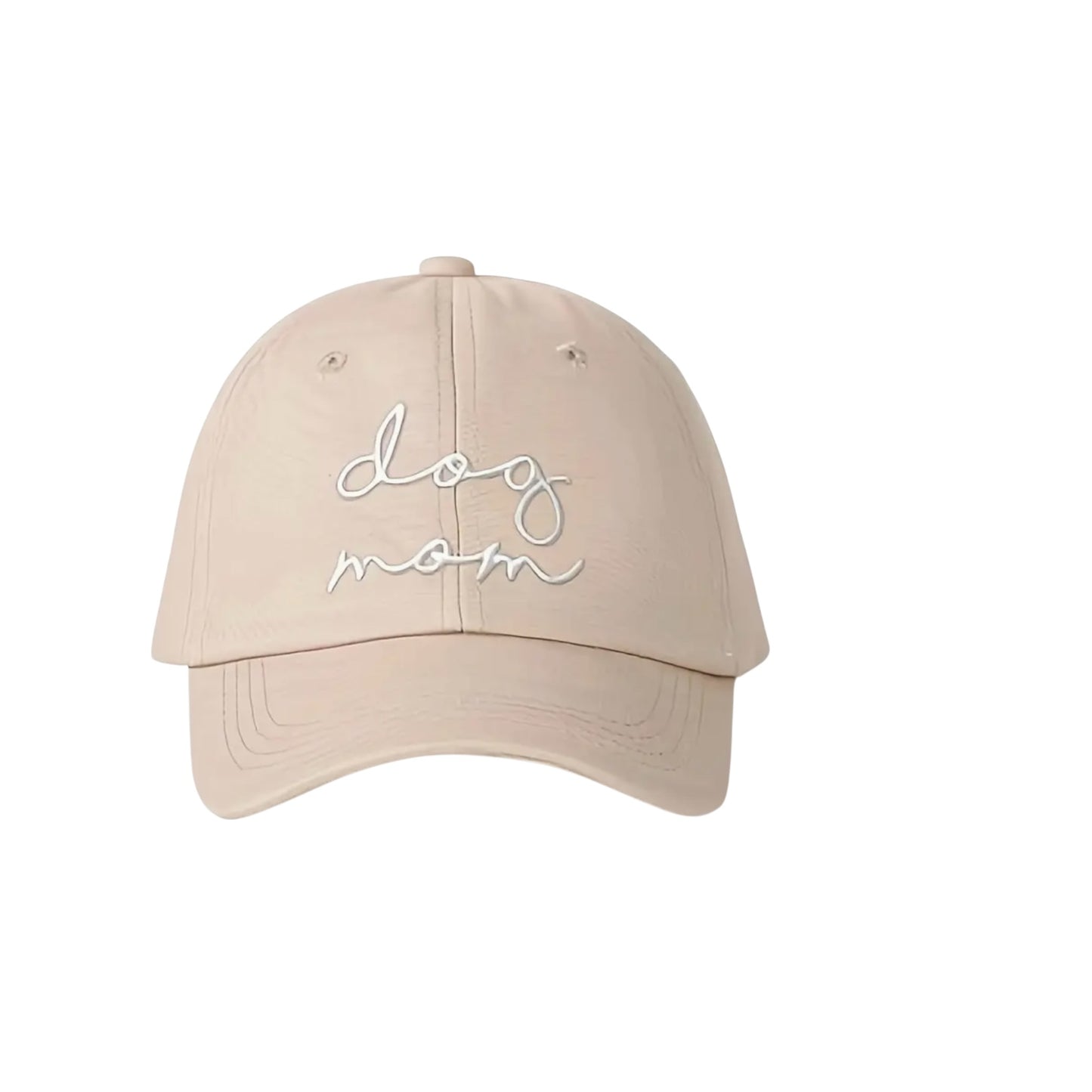 Dog Mom Adjustable Baseball Cap