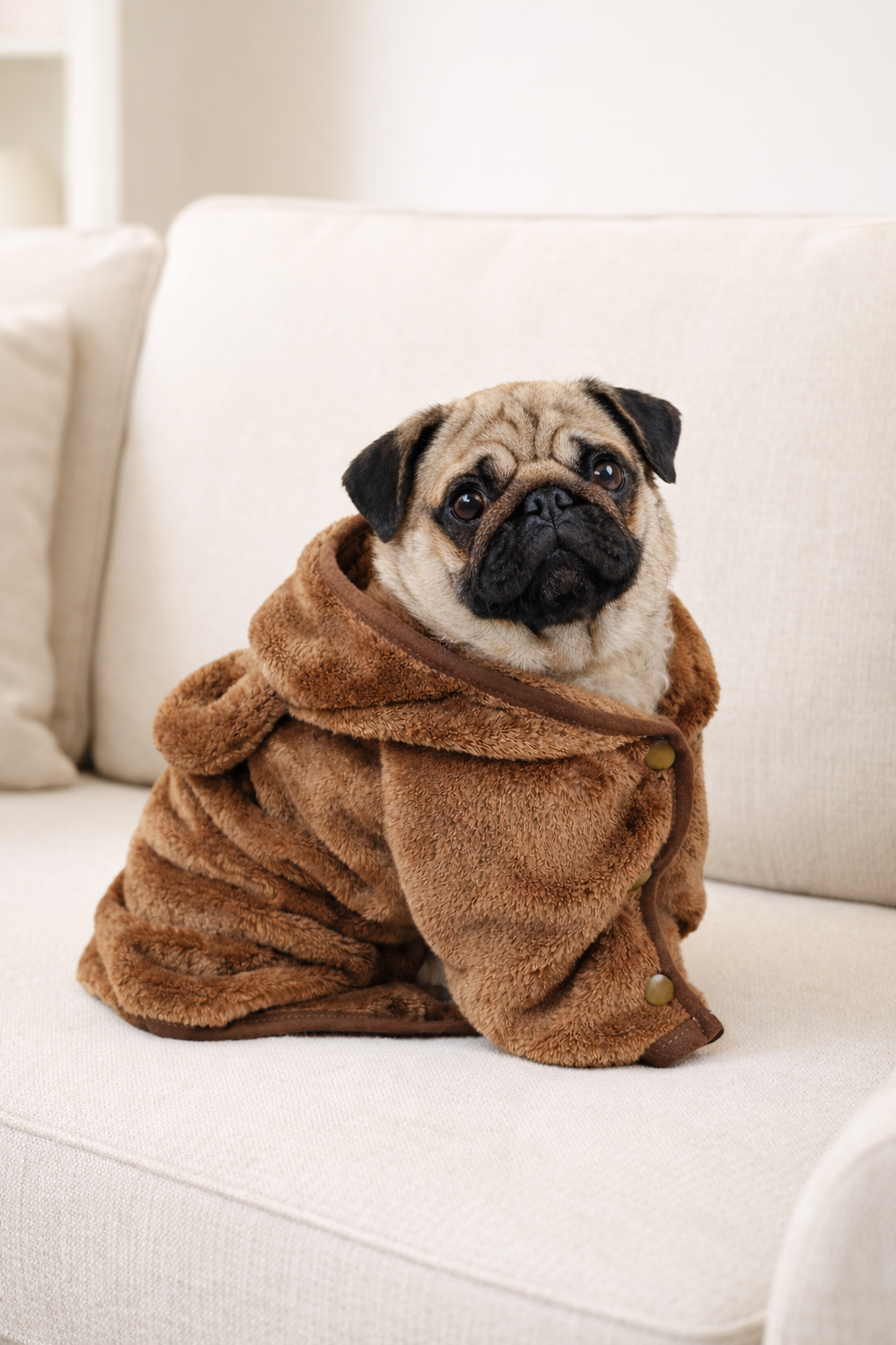 Cute Teddy Bear Dog Robe