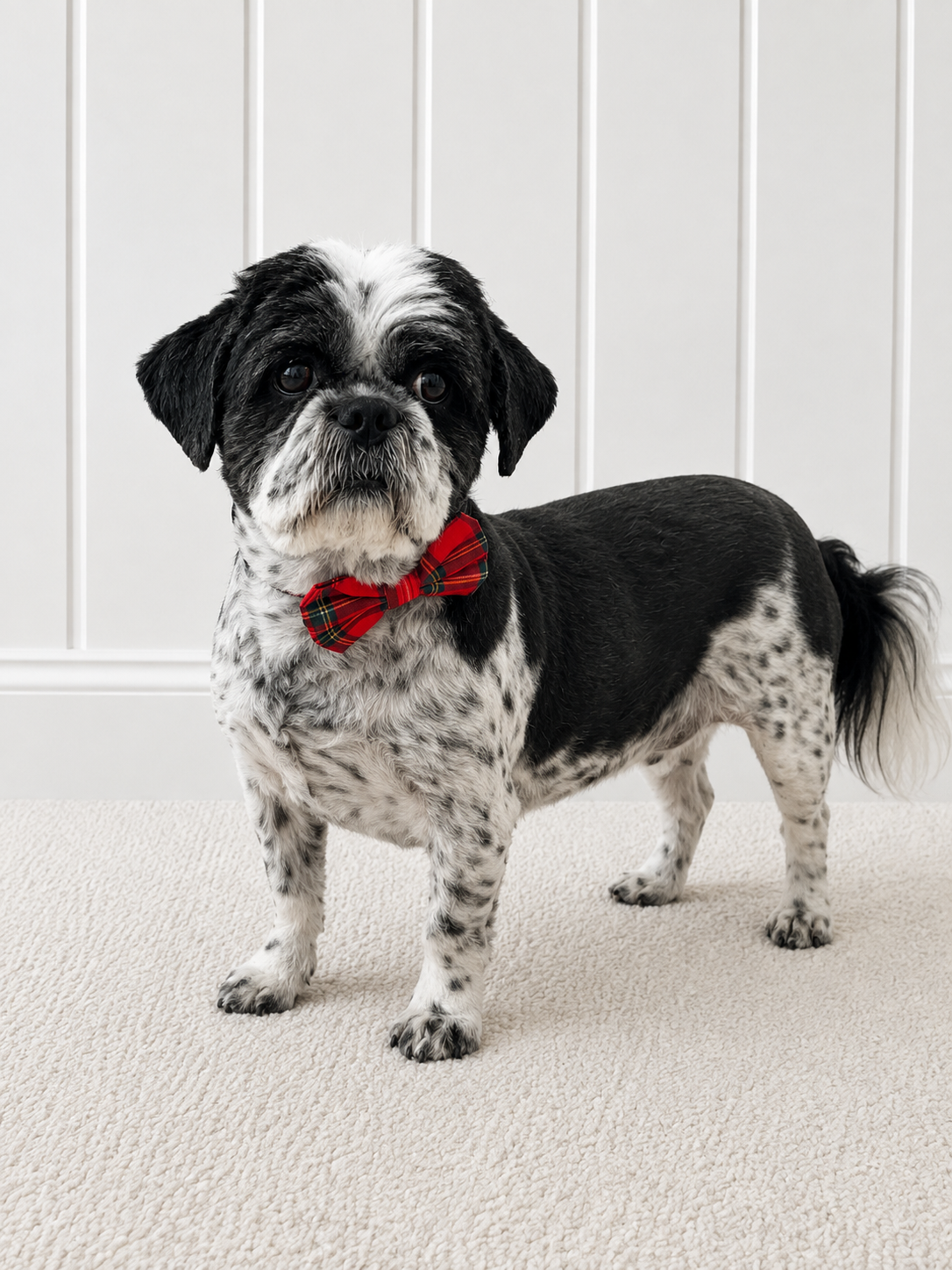 Red Tartan Bow Tie Small & Large
