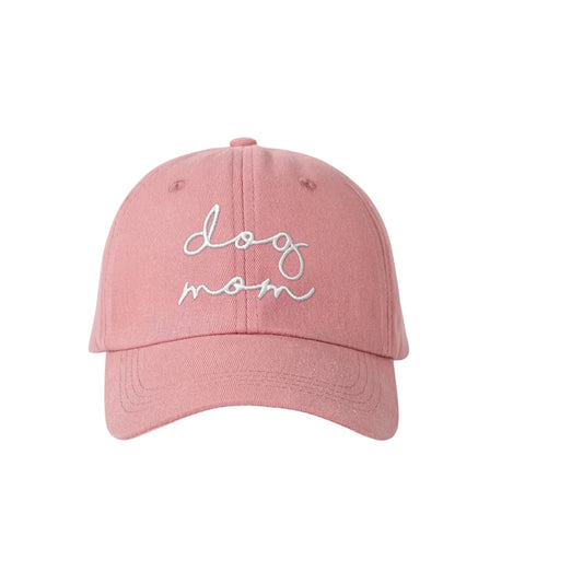 Dog Mom Adjustable Baseball Cap