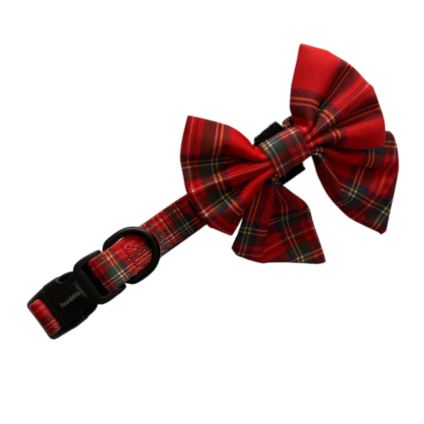 Red Tartan Bow Tie Small & Large