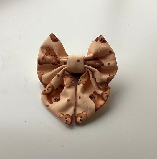 Teddy Bear Sailor Bow