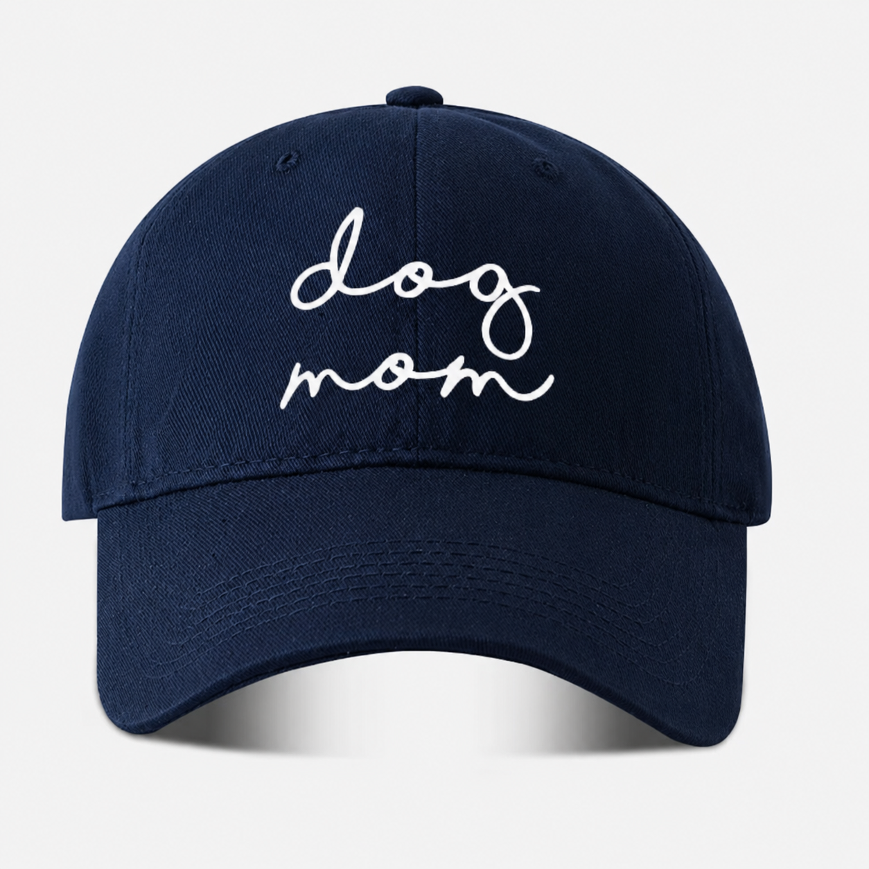 Dog Mom Adjustable Baseball Cap