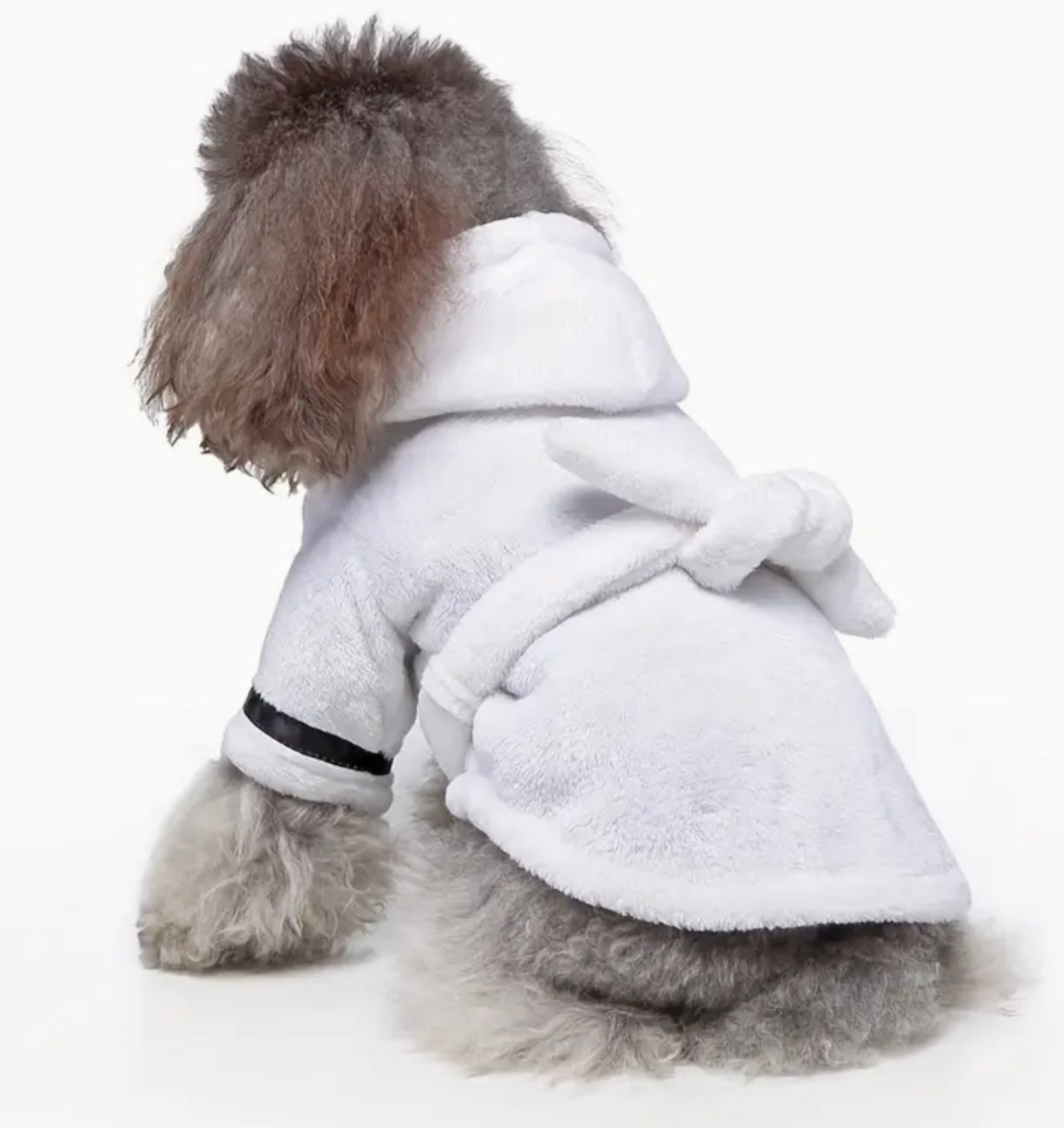 Doggy Bath Robe White