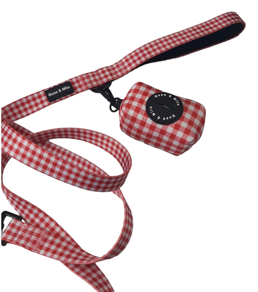 Red Gingham Lead