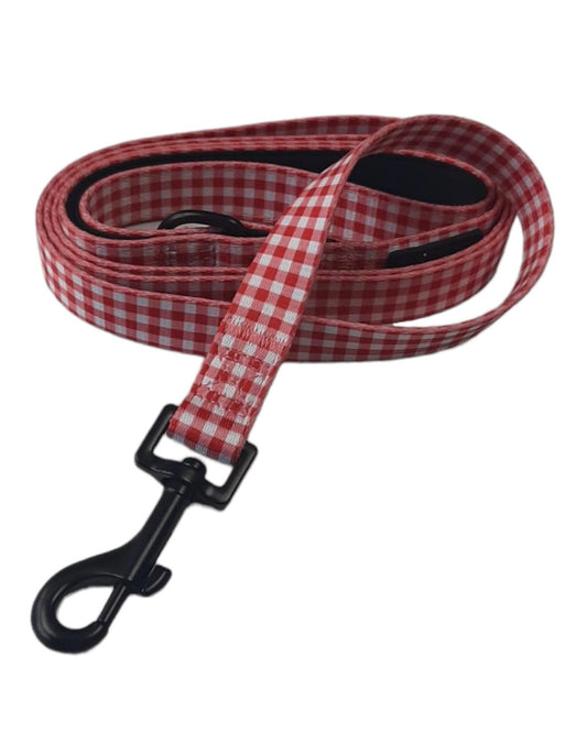 Red Gingham Lead