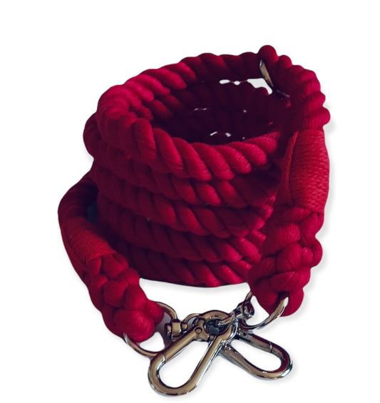 Rope Lead Multi Way Red