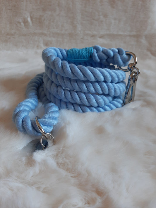 Rope Lead Baby Blue